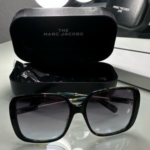 NEW Womens Marc Jacobs Square Oversized Sunglases 57mm